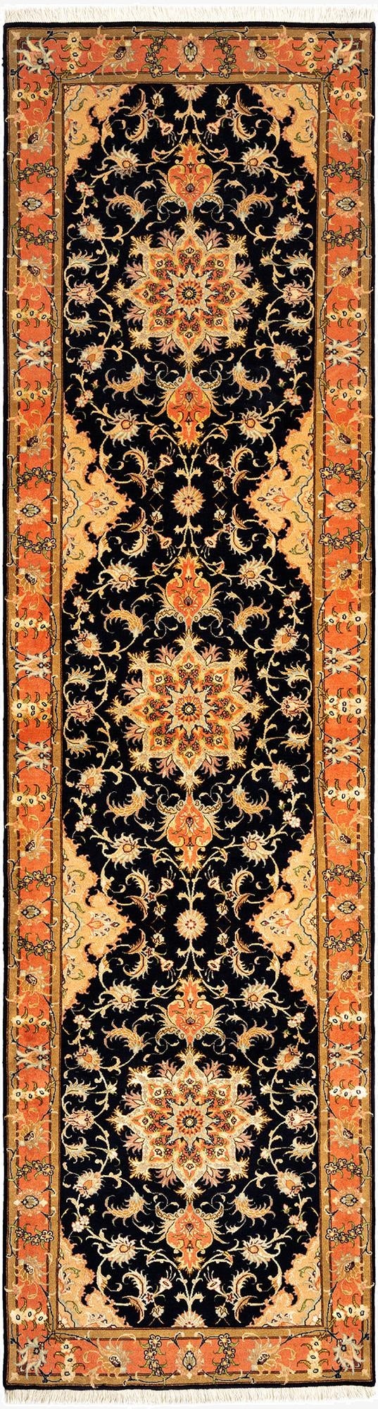 2' 11 x 10' 9 Tabriz Runner Rug