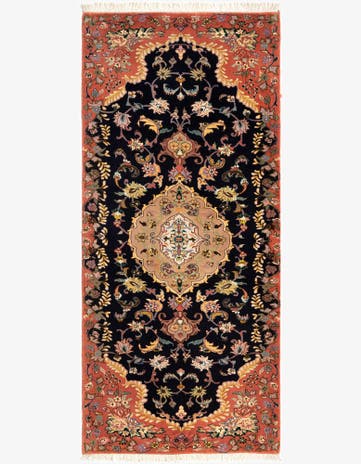 2' 9 x 6' 4 Tabriz Runner Rug