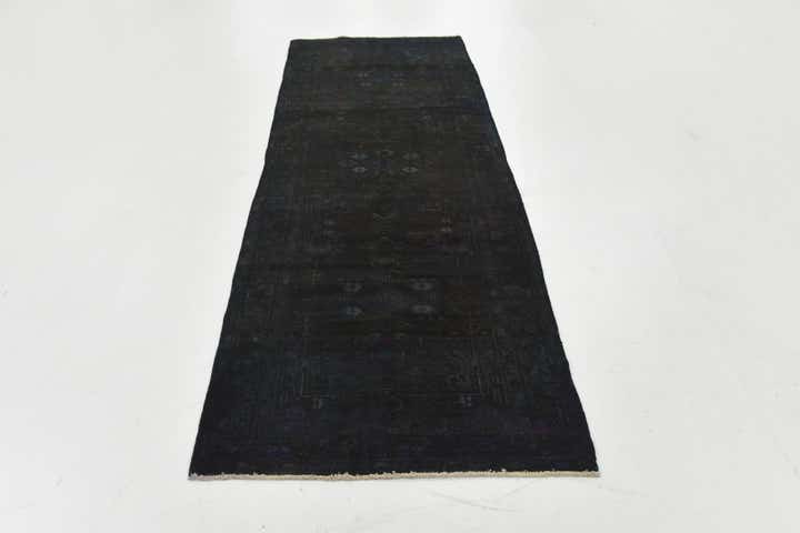 3' 3 x 9' 3 Hand Knotted Ultra Vintage Persian Wool Runner Rug