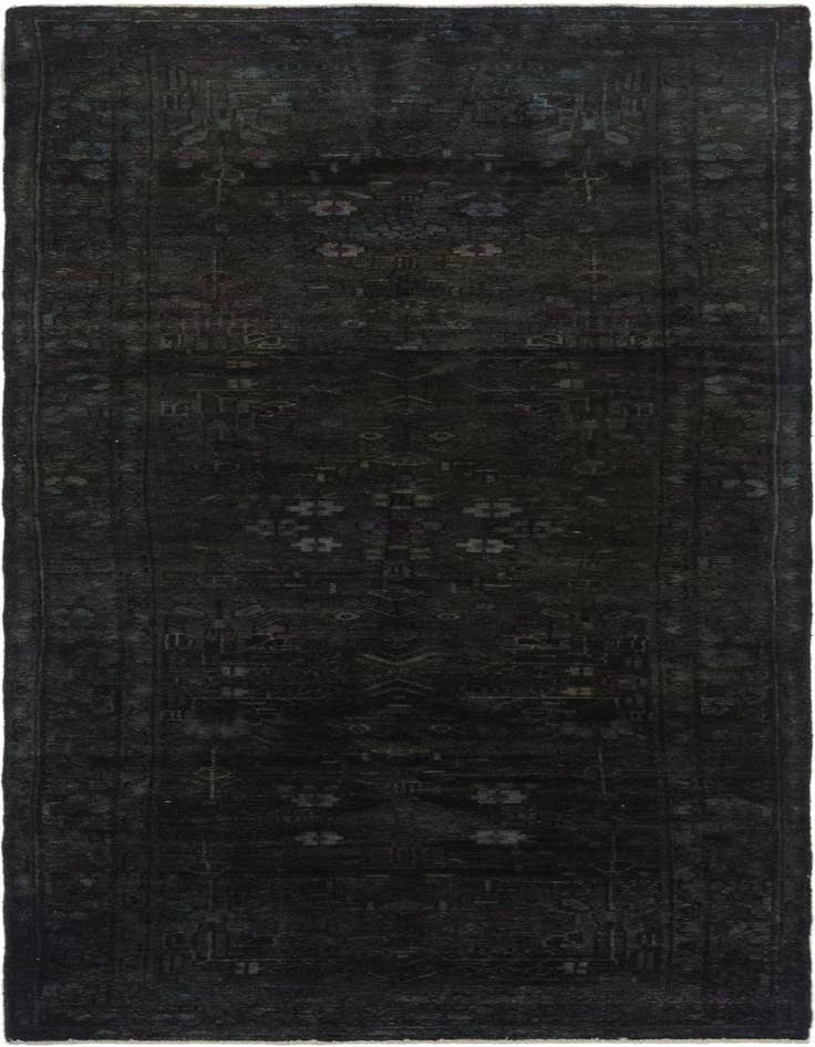 Detail image of 3' 3 x 9' 3 Hand Knotted Ultra Vintage Persian Wool Runner Rug