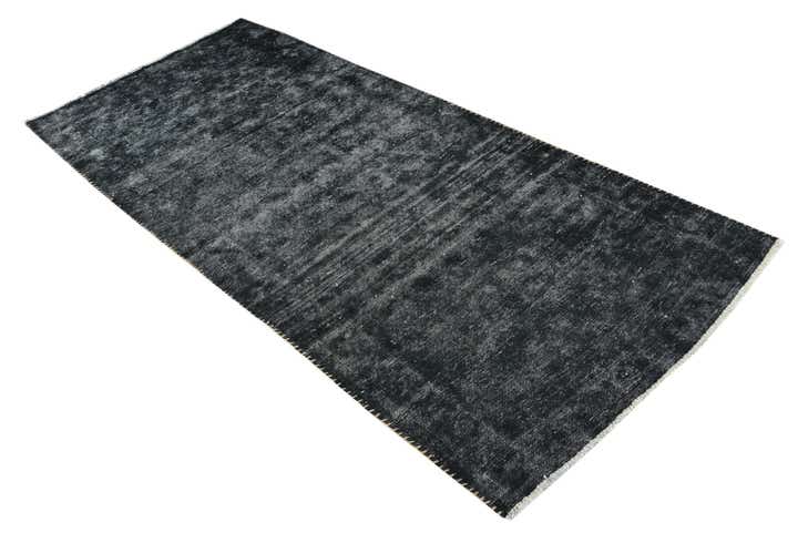 3' 6 x 8' 4 Hand Knotted Ultra Vintage Persian Wool Runner Rug