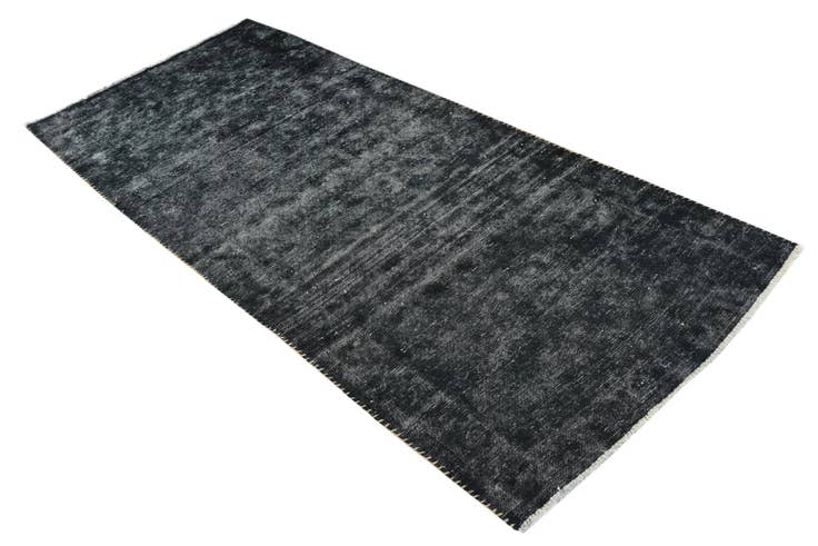 Detail image of 3' 6 x 8' 4 Hand Knotted Ultra Vintage Persian Wool Runner Rug