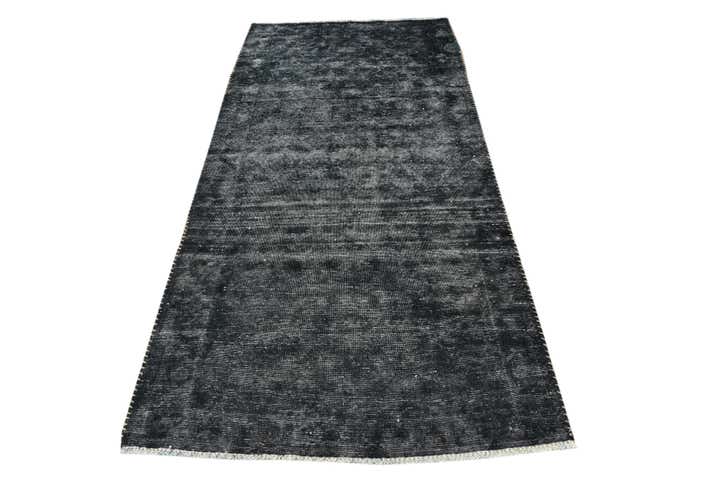 3' 6 x 8' 4 Hand Knotted Ultra Vintage Persian Wool Runner Rug