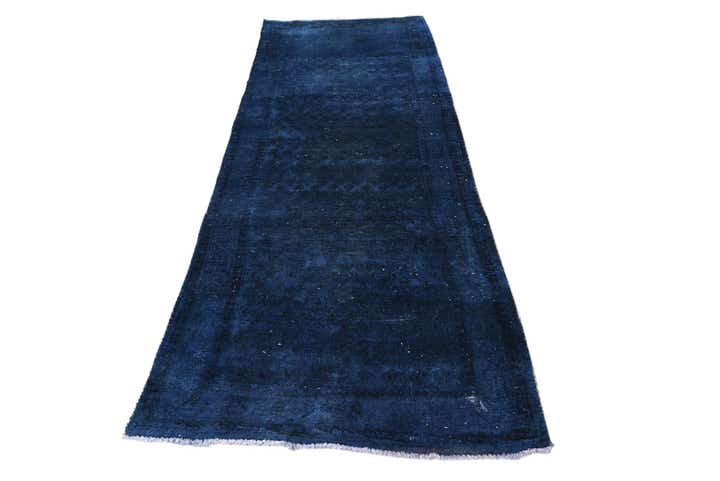 3' 6 x 10' 3 Hand Knotted Ultra Vintage Persian Wool Runner Rug