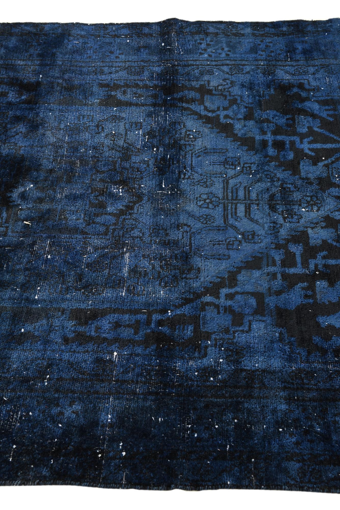 4' 9 x 10' 4 Hand Knotted Ultra Vintage Persian Wool Runner Rug
