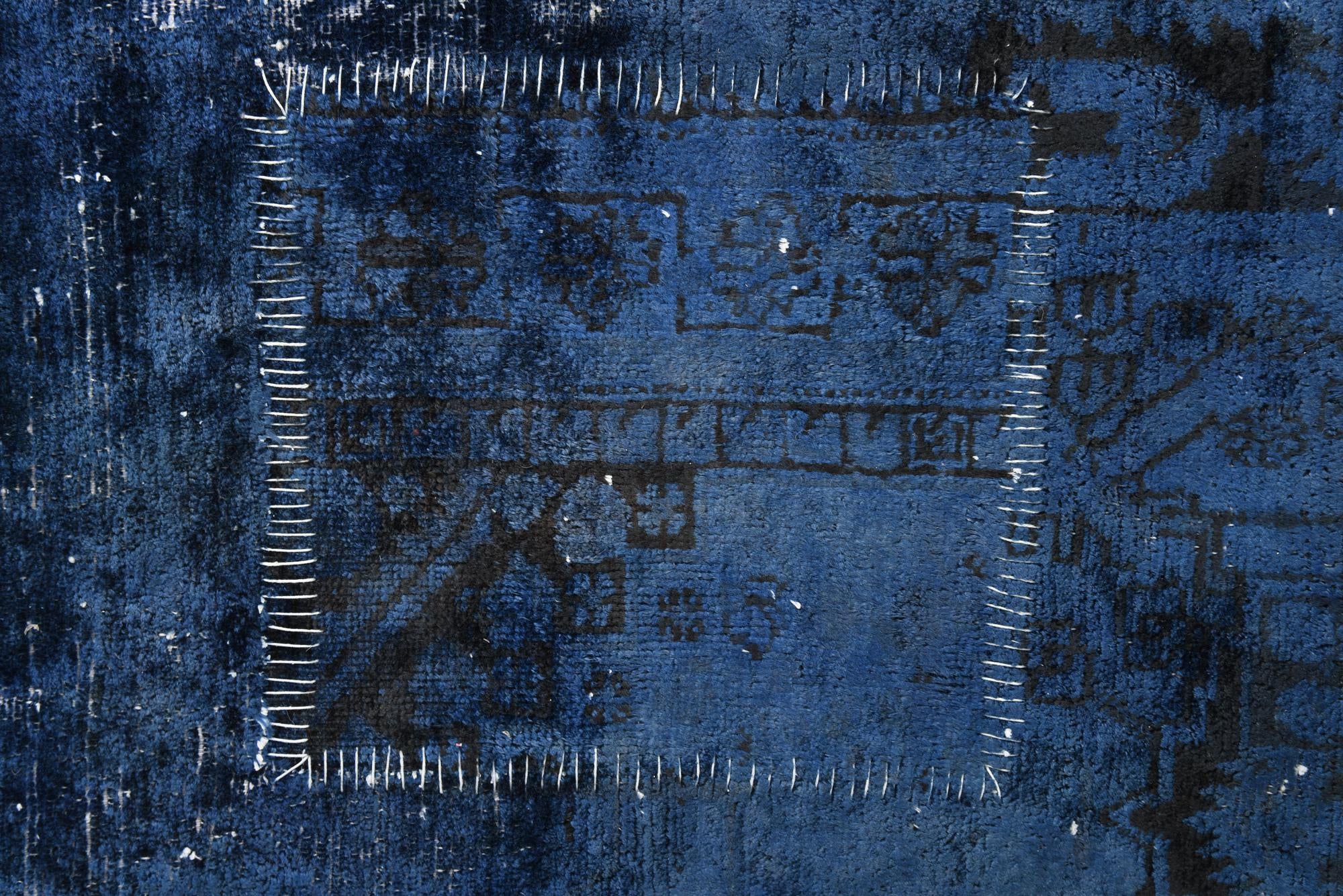 4' 9 x 10' 4 Hand Knotted Ultra Vintage Persian Wool Runner Rug
