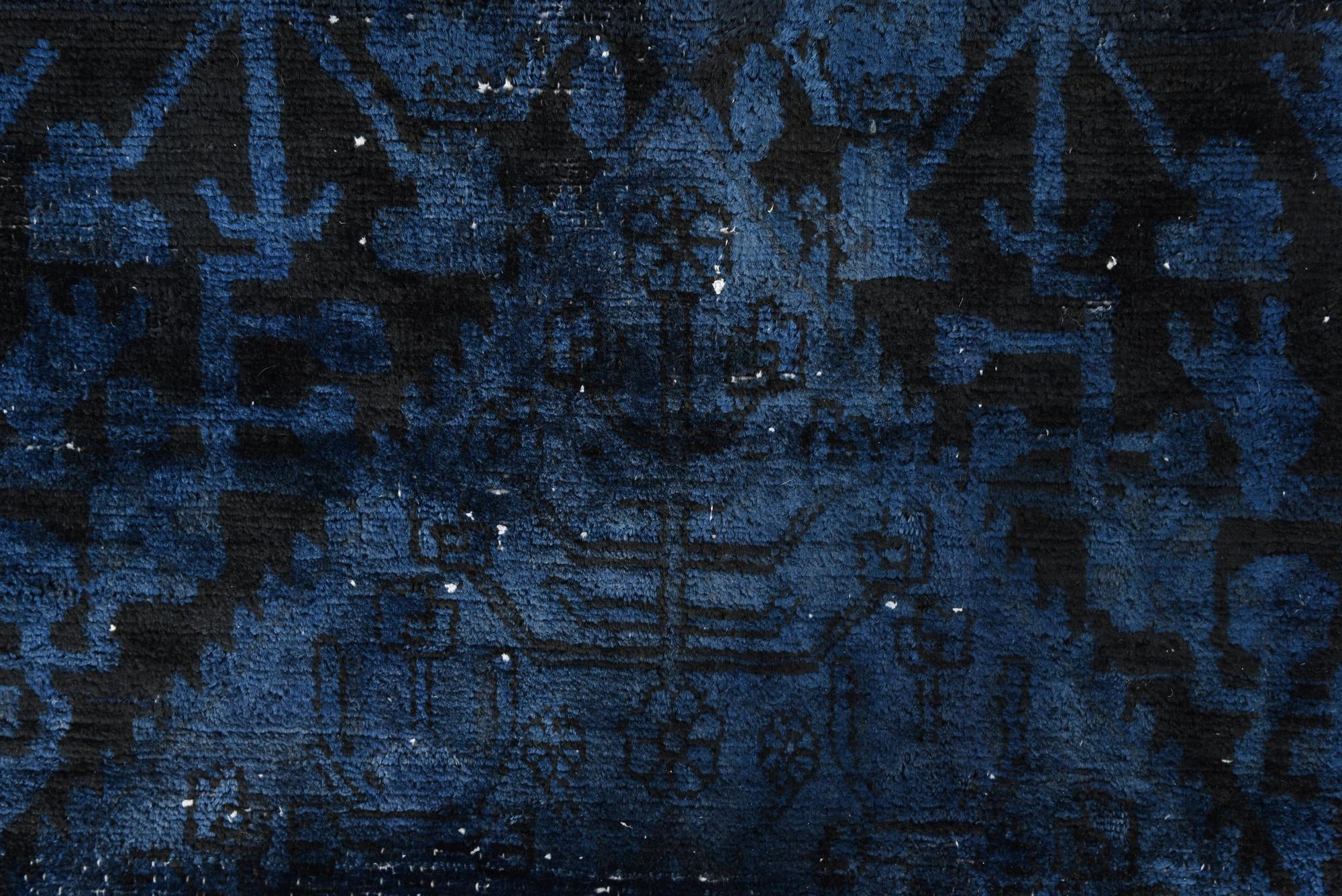 4' 9 x 10' 4 Hand Knotted Ultra Vintage Persian Wool Runner Rug