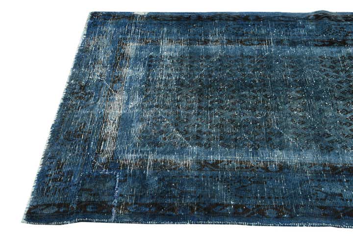 4' x 8' 1 Hand Knotted Ultra Vintage Persian Wool Runner Rug