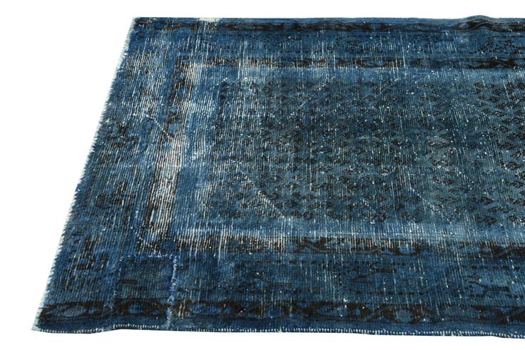 Detail image of 4' x 8' 1 Hand Knotted Ultra Vintage Persian Wool Runner Rug