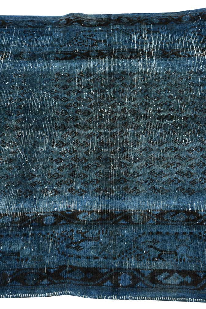 4' x 8' 1 Hand Knotted Ultra Vintage Persian Wool Runner Rug