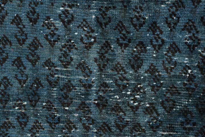 4' x 8' 1 Hand Knotted Ultra Vintage Persian Wool Runner Rug