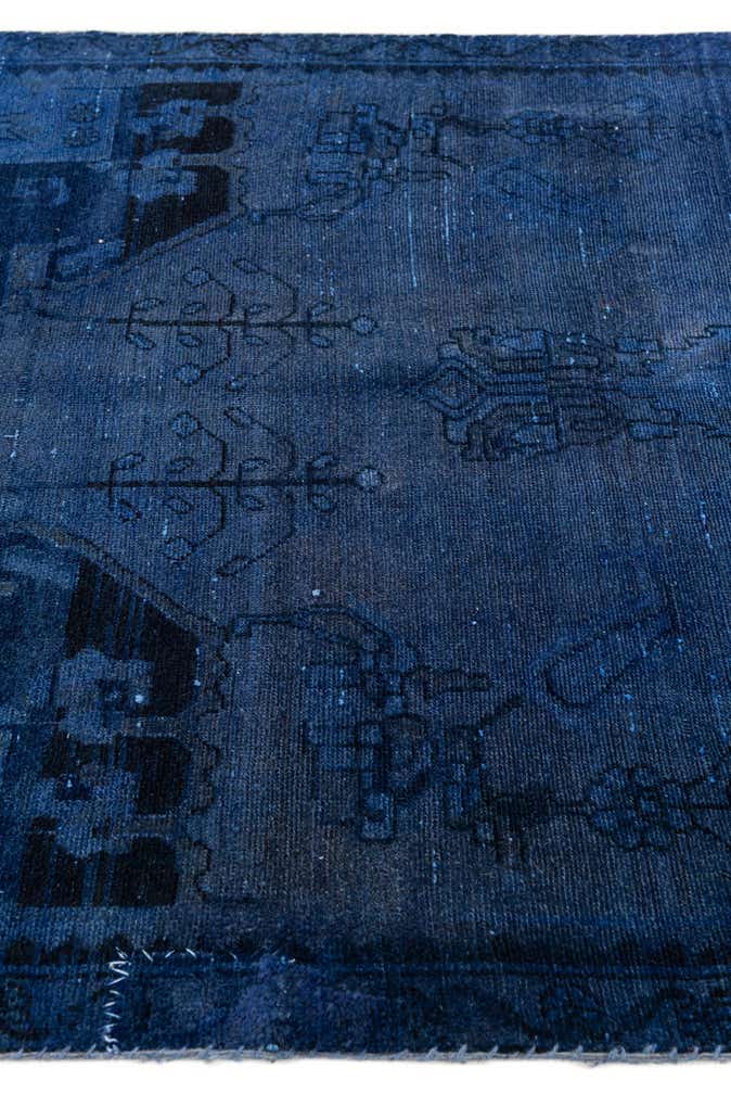 3' 9 x 8' 8 Hand Knotted Ultra Vintage Persian Wool Runner Rug