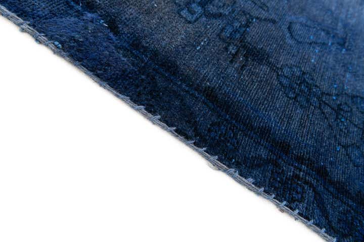 3' 9 x 8' 8 Hand Knotted Ultra Vintage Persian Wool Runner Rug