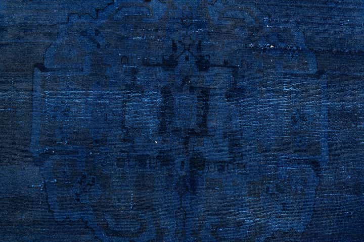 3' 9 x 8' 8 Hand Knotted Ultra Vintage Persian Wool Runner Rug