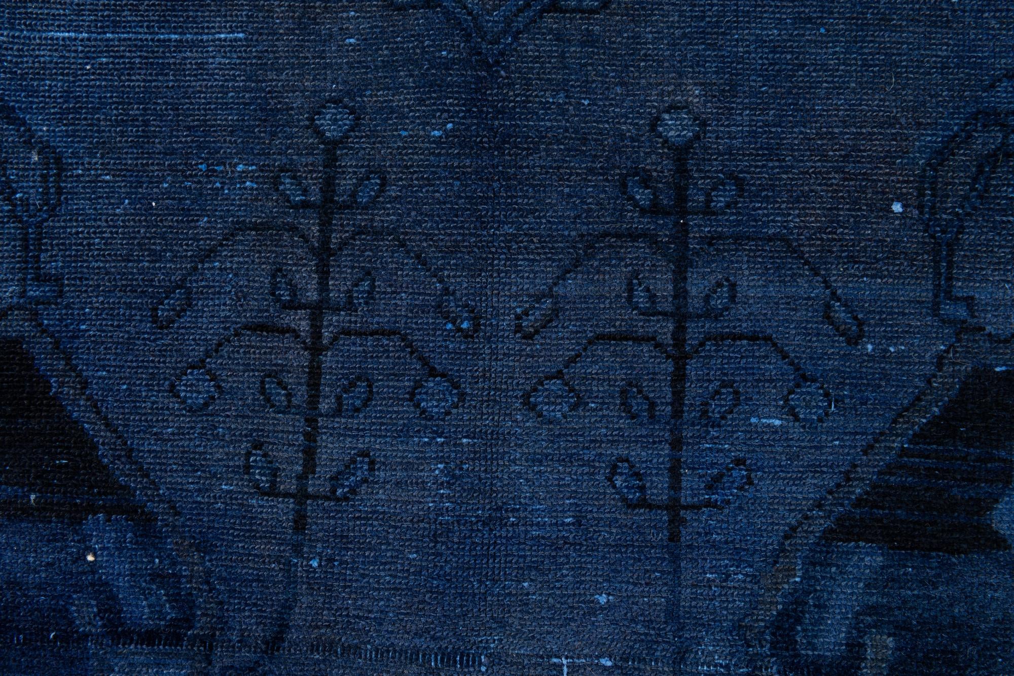 3' 9 x 8' 8 Hand Knotted Ultra Vintage Persian Wool Runner Rug