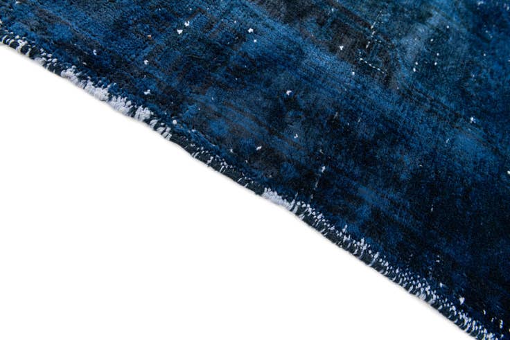 Detail image of 3' 10 x 8' 5 Hand Knotted Ultra Vintage Persian Wool Runner Rug