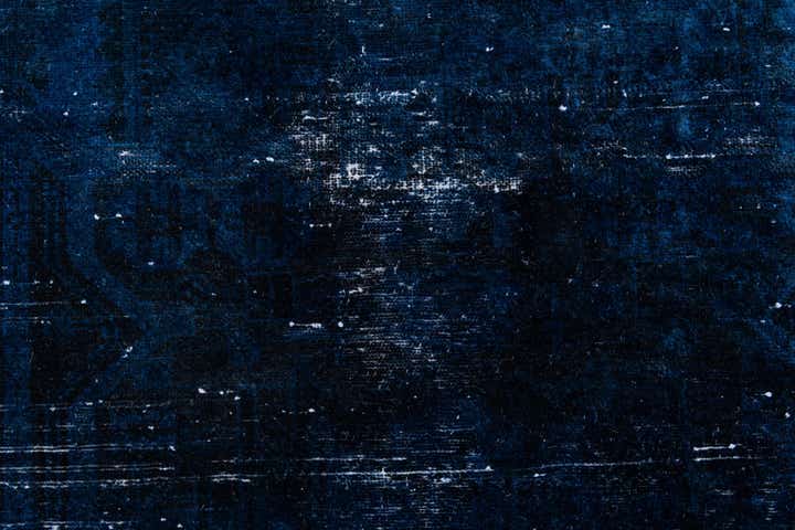 3' 10 x 8' 5 Hand Knotted Ultra Vintage Persian Wool Runner Rug