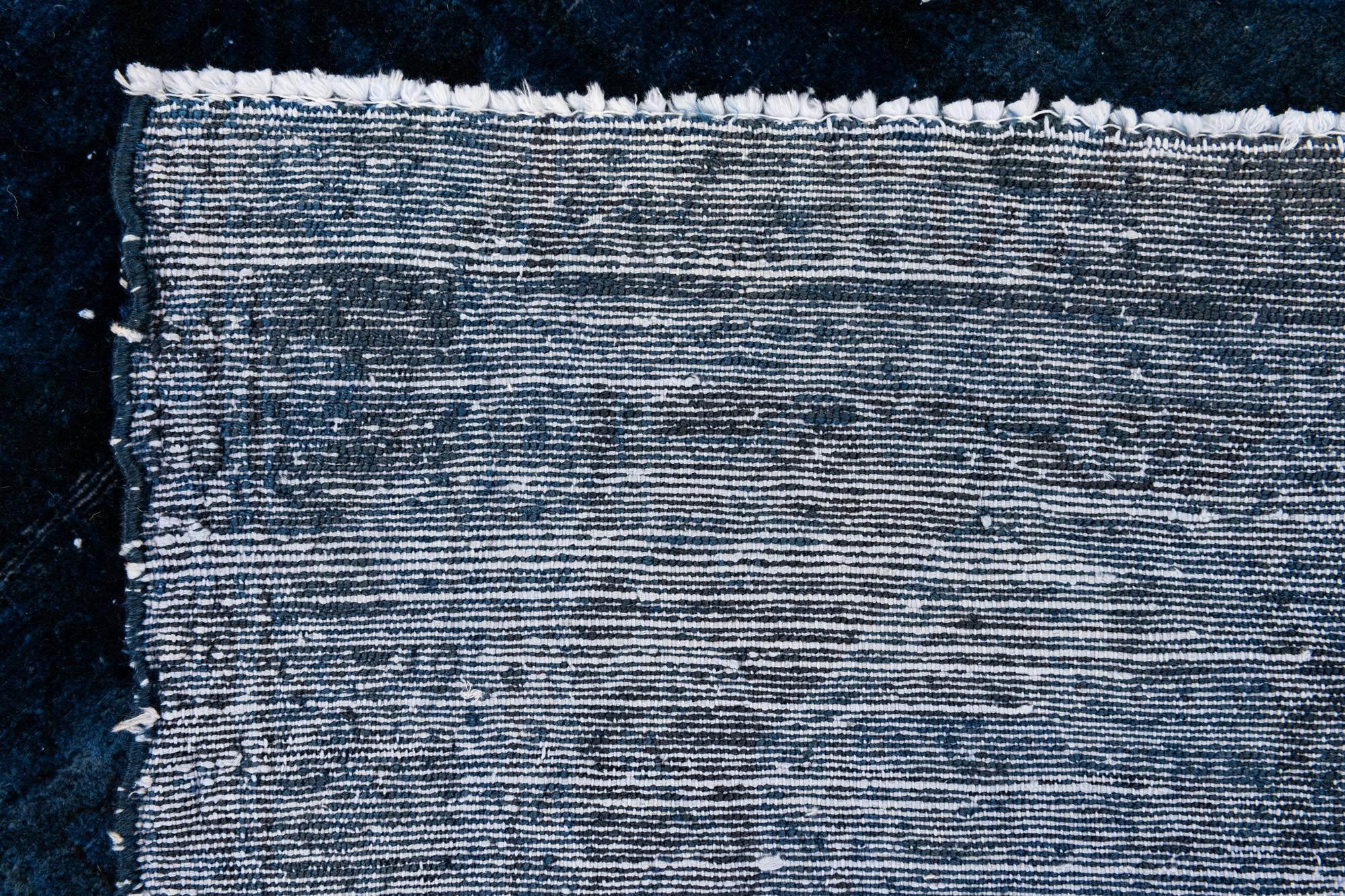 3' 10 x 8' 5 Hand Knotted Ultra Vintage Persian Wool Runner Rug