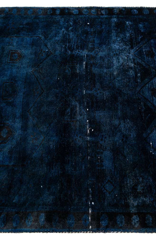 3' 10 x 9' 1 Hand Knotted Ultra Vintage Persian Wool Runner Rug