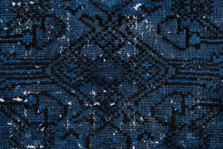 1' 9 x 12' 8 Hand Knotted Ultra Vintage Persian Wool Runner Rug