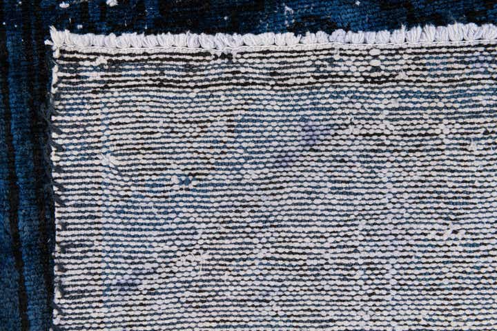 1' 9 x 12' 8 Hand Knotted Ultra Vintage Persian Wool Runner Rug