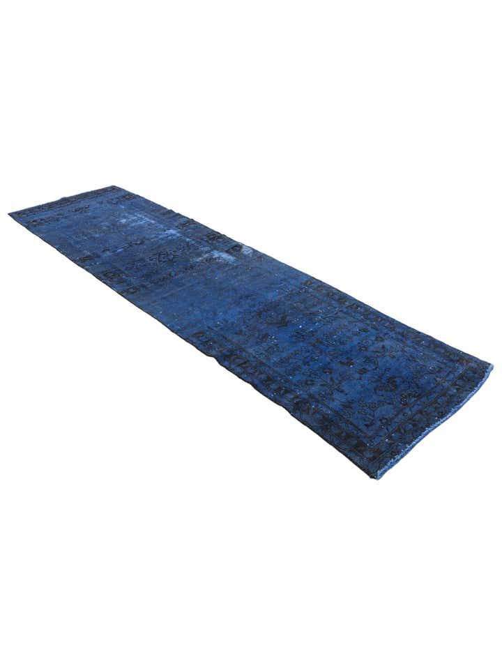 3' x 9' 10 Hand Knotted Ultra Vintage Persian Wool Runner Rug