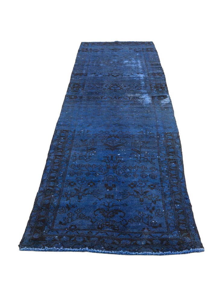 Detail image of 3' x 9' 10 Hand Knotted Ultra Vintage Persian Wool Runner Rug