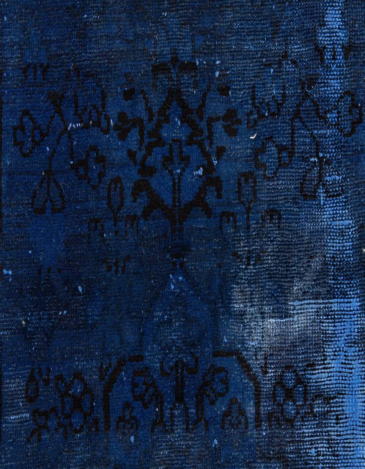 Detail image of 3' x 9' 10  Hand Knotted Ultra Vintage Persian Wool Runner Rug