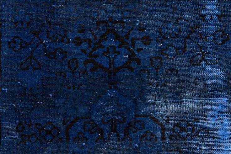 Detail image of 3' x 9' 10 Hand Knotted Ultra Vintage Persian Wool Runner Rug