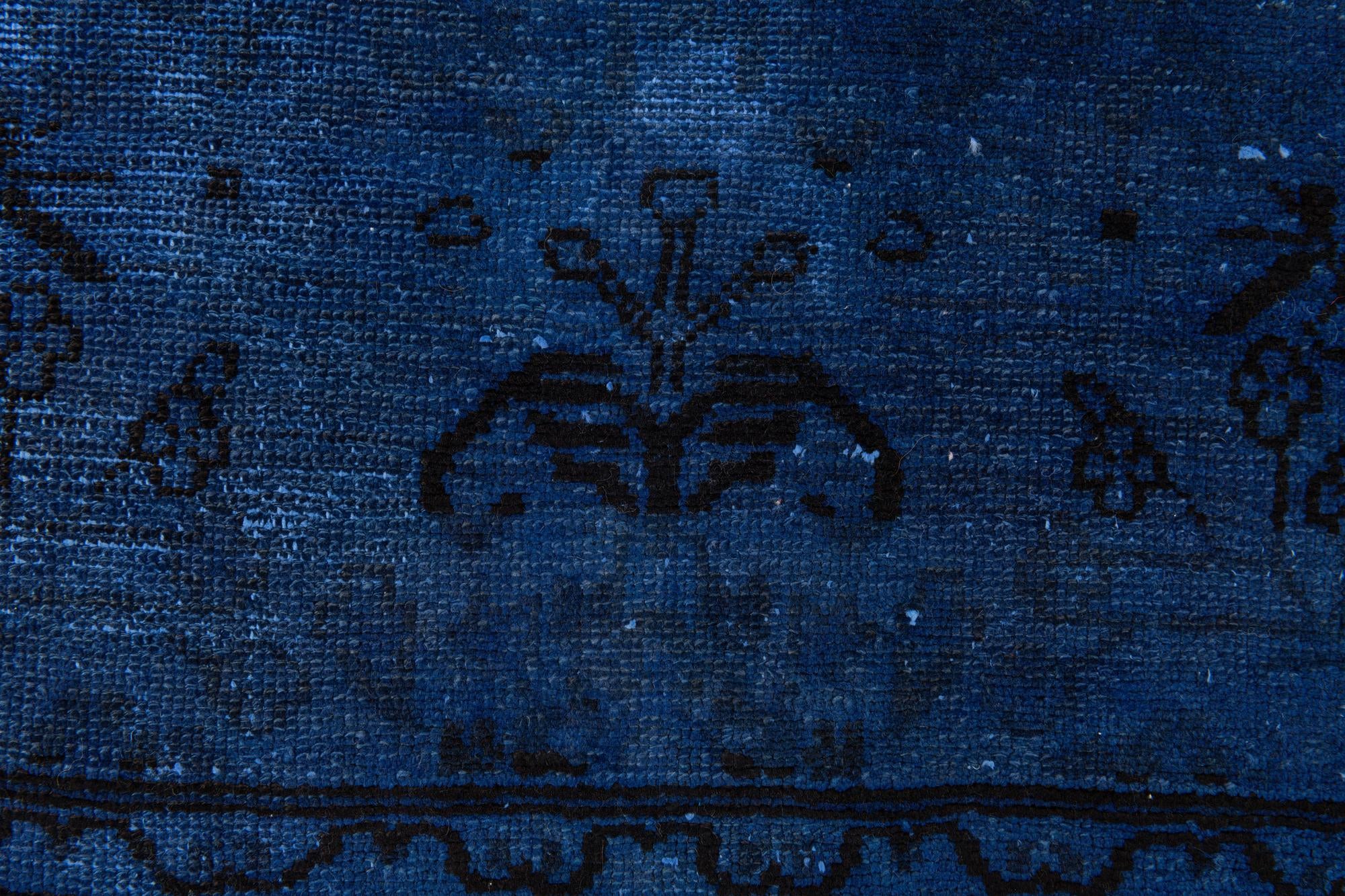 90cm x 300cm anudado a mano Ultra Vintage Alfombra Persa Lana Pasillera