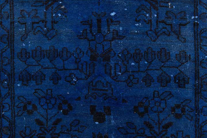 3' x 9' 10 Hand Knotted Ultra Vintage Persian Wool Runner Rug