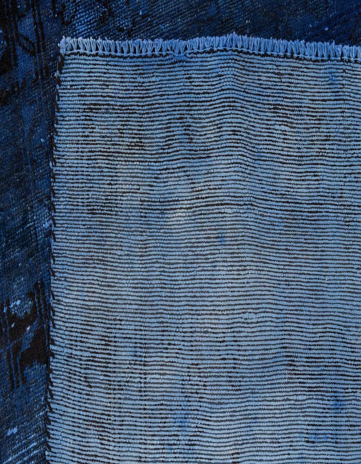 Detail image of 3' x 9' 10  Hand Knotted Ultra Vintage Persian Wool Runner Rug