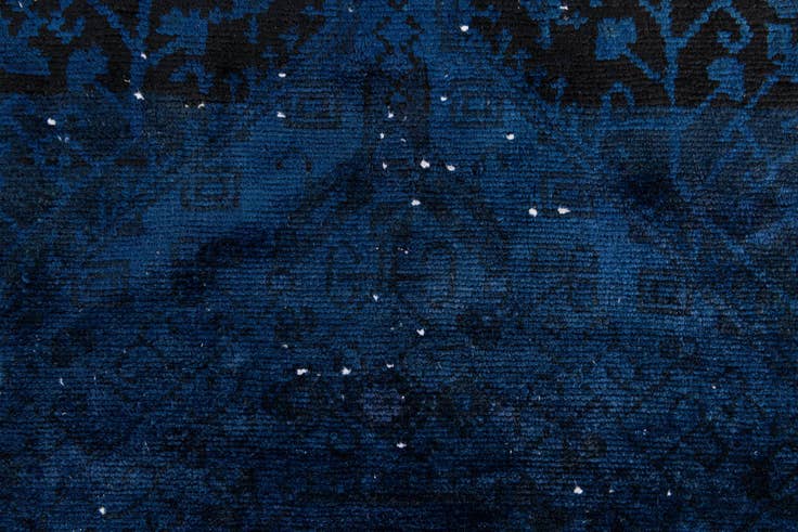 Detail image of 3' x 7' 2 Hand Knotted Ultra Vintage Persian Wool Runner Rug