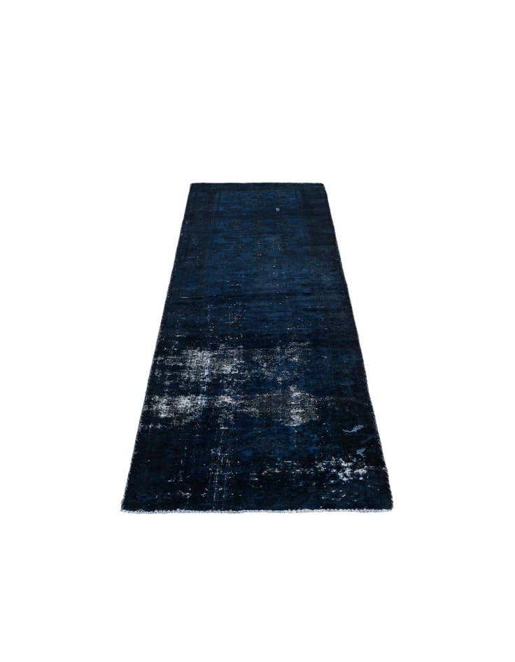 Detail image of 3' 6 x 9' 6 Hand Knotted Ultra Vintage Persian Wool Runner Rug