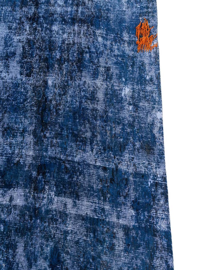 Detail image of 7' x 14' 6  Hand Knotted Ultra Vintage Persian Wool Runner Rug