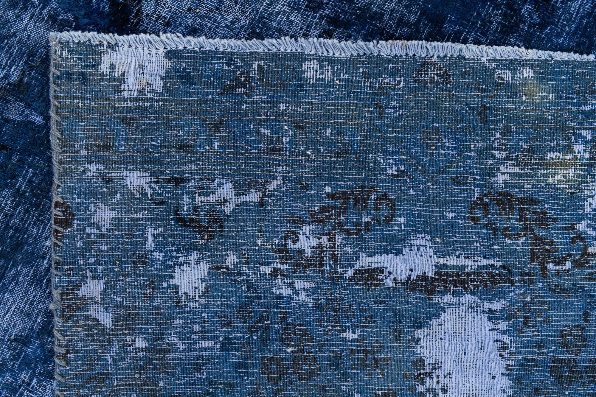 7' x 14' 6 Hand Knotted Ultra Vintage Persian Wool Runner Rug