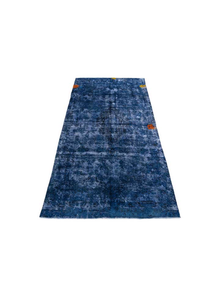 7' x 14' 6 Hand Knotted Ultra Vintage Persian Wool Runner Rug