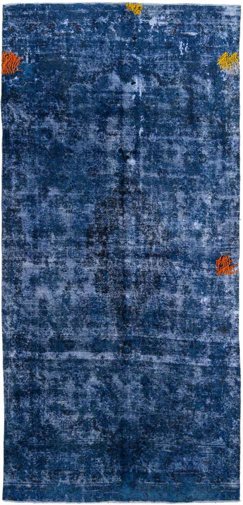 7' x 14' 6 Hand Knotted Ultra Vintage Persian Wool Runner Rug