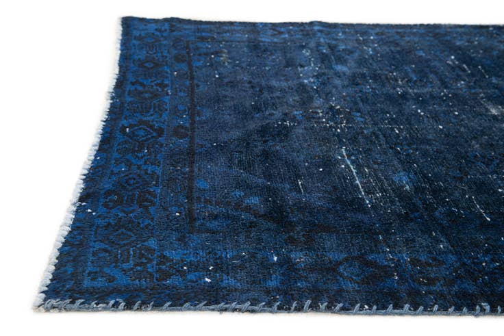 Detail image of 3' 4 x 8' 1 Hand Knotted Ultra Vintage Persian Wool Runner Rug