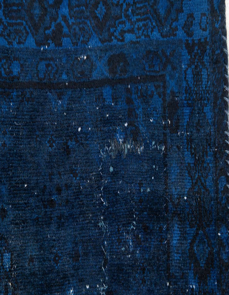 Detail image of 3' 4 x 8' 1  Hand Knotted Ultra Vintage Persian Wool Runner Rug