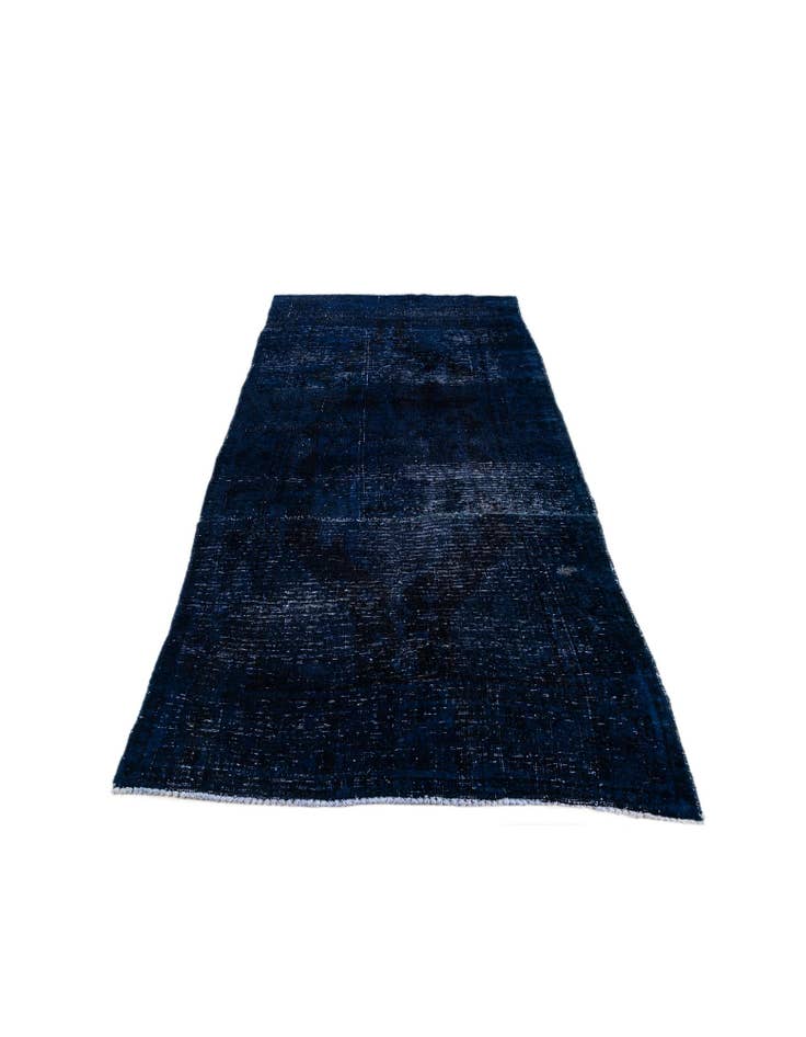 Detail image of 4' x 8' 5  Hand Knotted Ultra Vintage Persian Wool Runner Rug