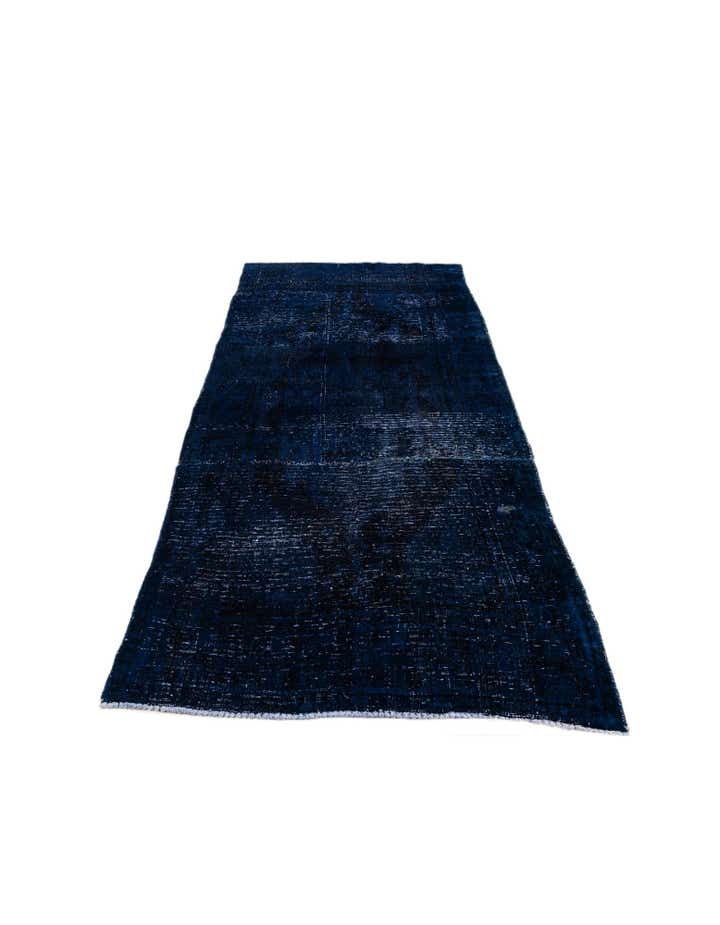 4' x 8' 5 Hand Knotted Ultra Vintage Persian Wool Runner Rug