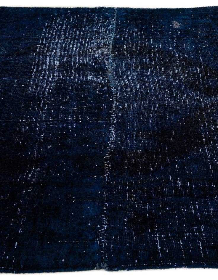 Detail image of 4' x 8' 5  Hand Knotted Ultra Vintage Persian Wool Runner Rug