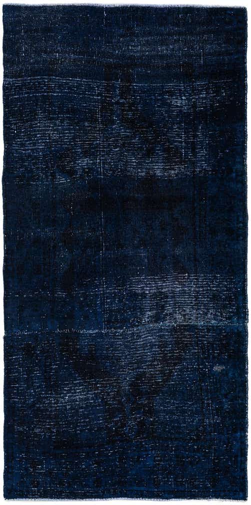 4' x 8' 5 Hand Knotted Ultra Vintage Persian Wool Runner Rug