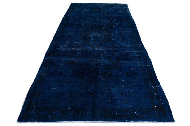 5' x 10' 3 Hand Knotted Ultra Vintage Persian Wool Runner Rug