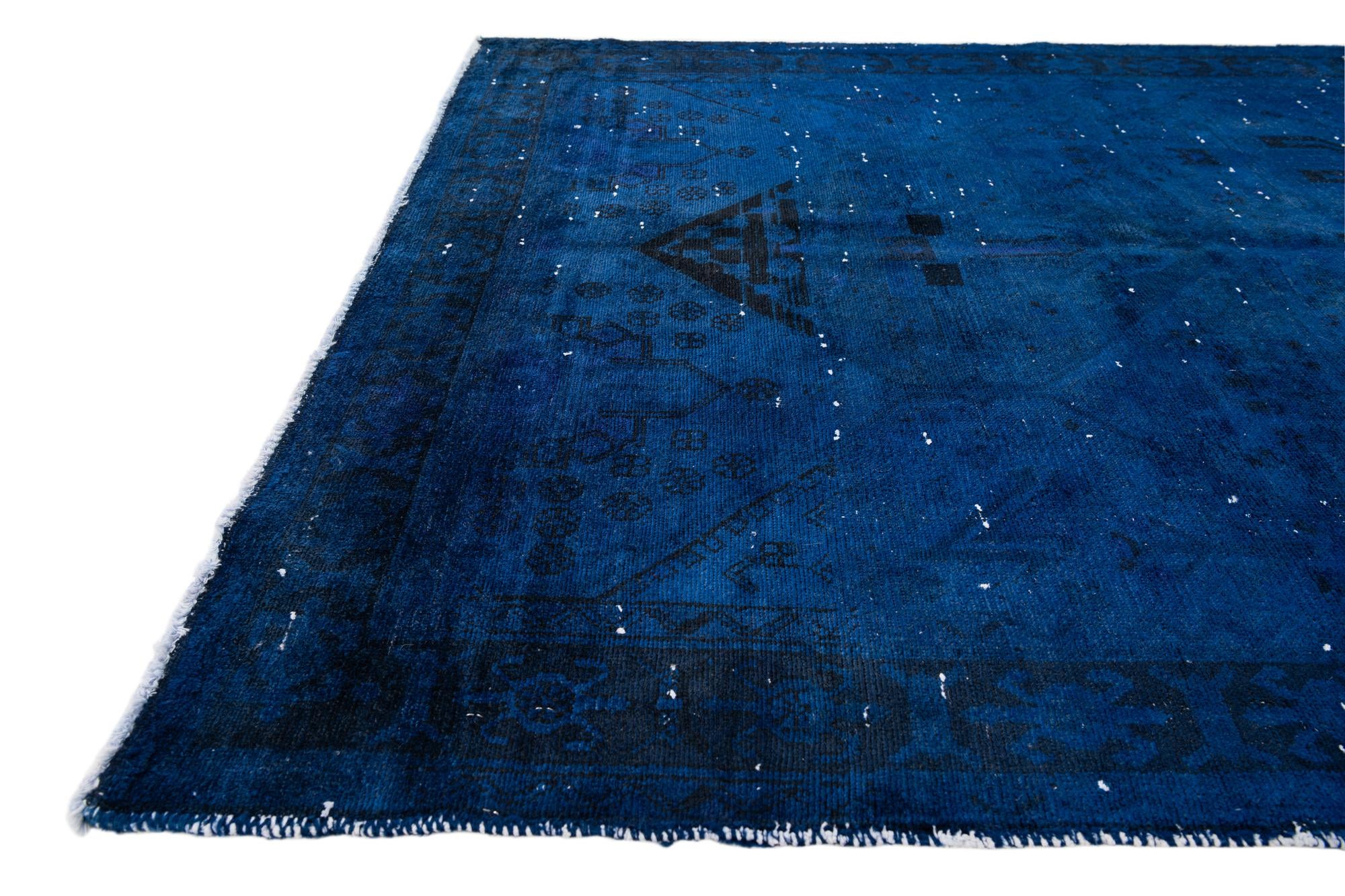 5' x 10' 3 Hand Knotted Ultra Vintage Persian Wool Runner Rug