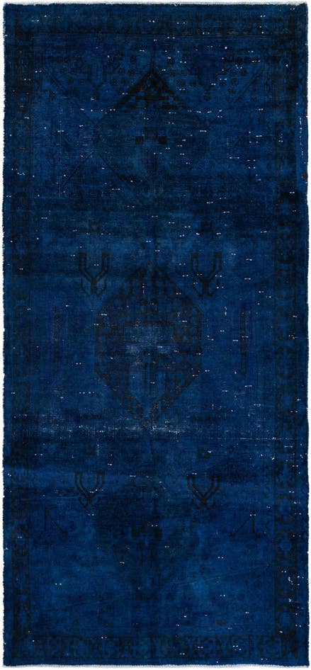 Detail image of 5' x 10' 3 Hand Knotted Ultra Vintage Persian Wool Runner Rug