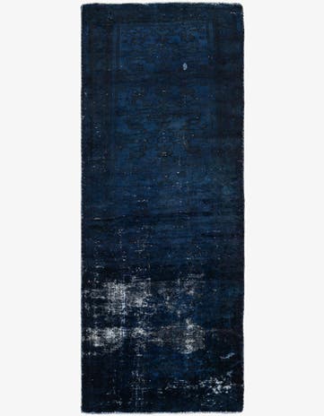 3' 6 x 9' 6 Hand Knotted Ultra Vintage Persian Wool Runner Rug