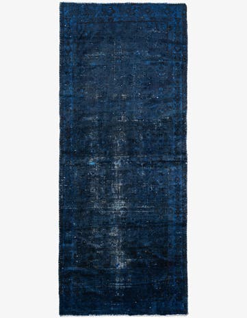 3' 4 x 8' 1 Hand Knotted Ultra Vintage Persian Wool Runner Rug