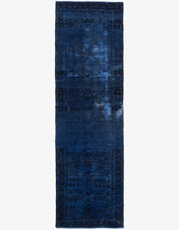 3' x 9' 10 Hand Knotted Ultra Vintage Persian Wool Runner Rug